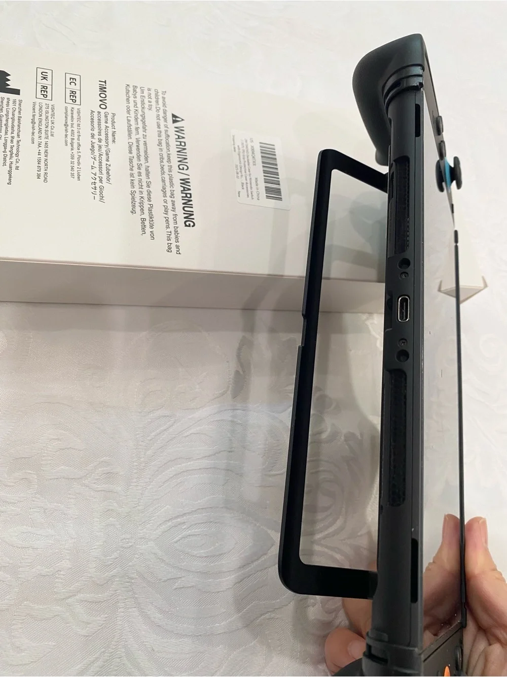 Nintendo Switch Dockable Case, Protective Cover, Ergonomic Design Console